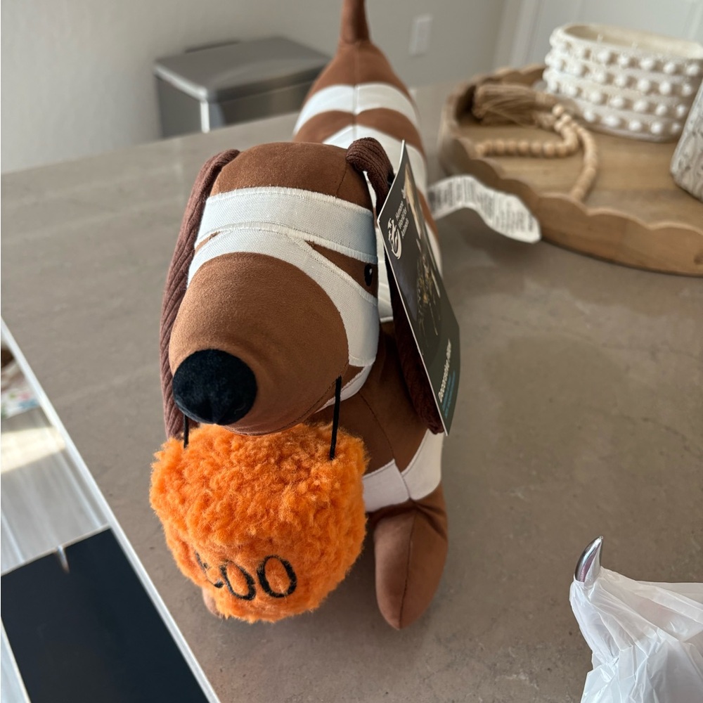 Dachshund Halloween pillow